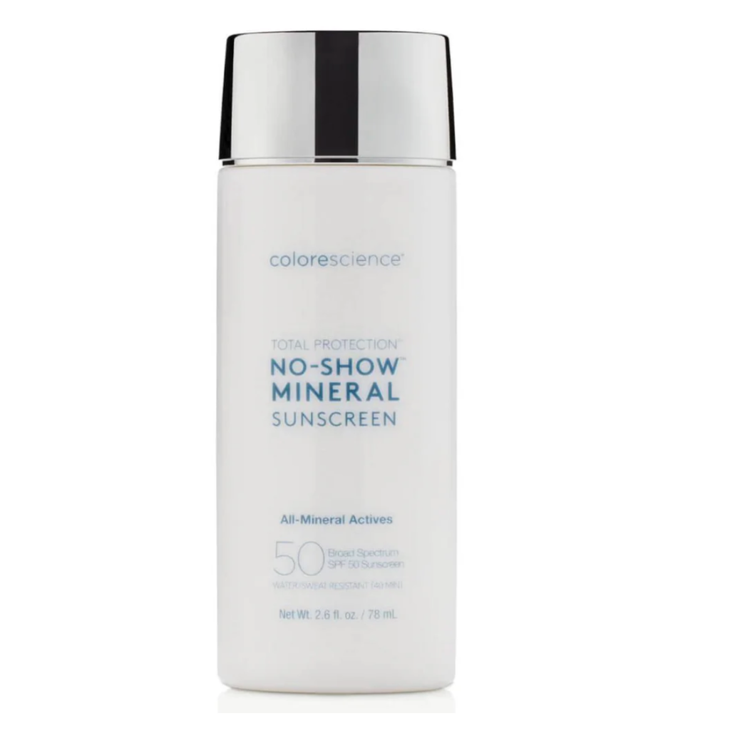 Total Protection No-Show Mineral Sunscreen SPF 50 texture