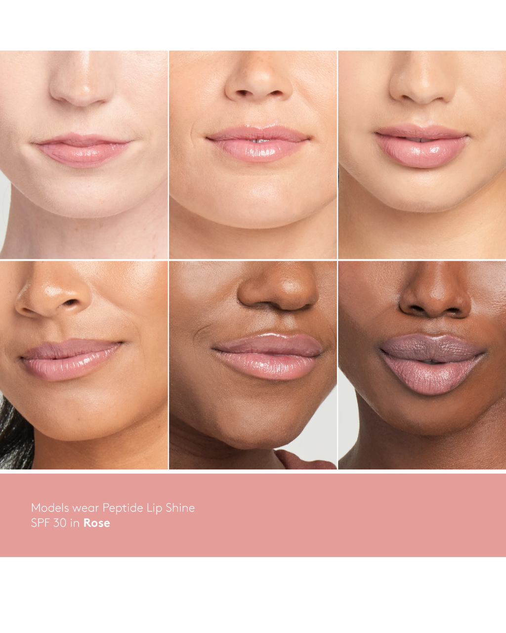 Peptide Lip Shine SPF 30 texture