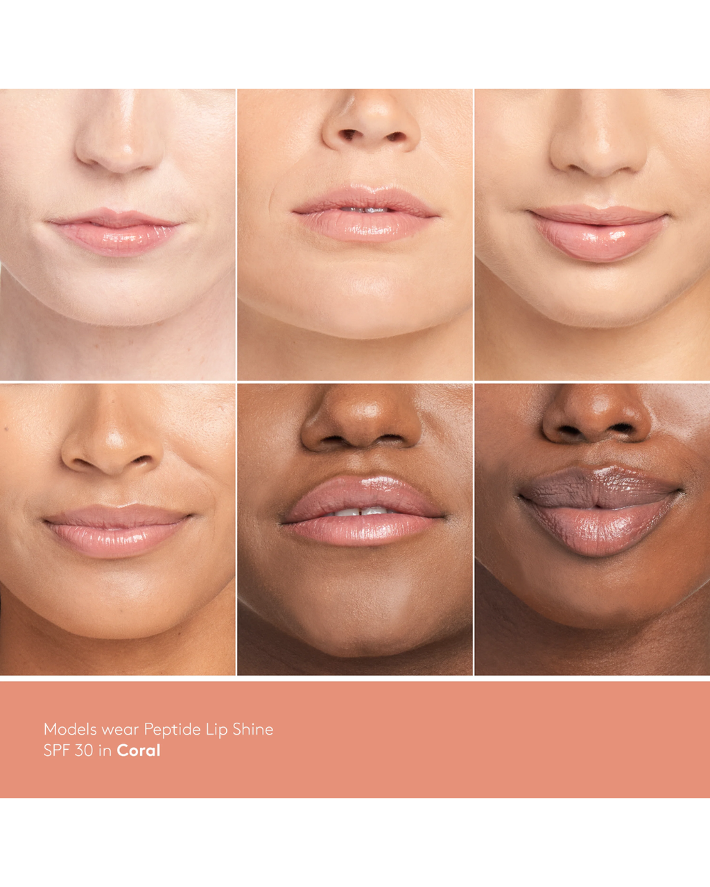 Peptide Lip Shine SPF 30 packaging