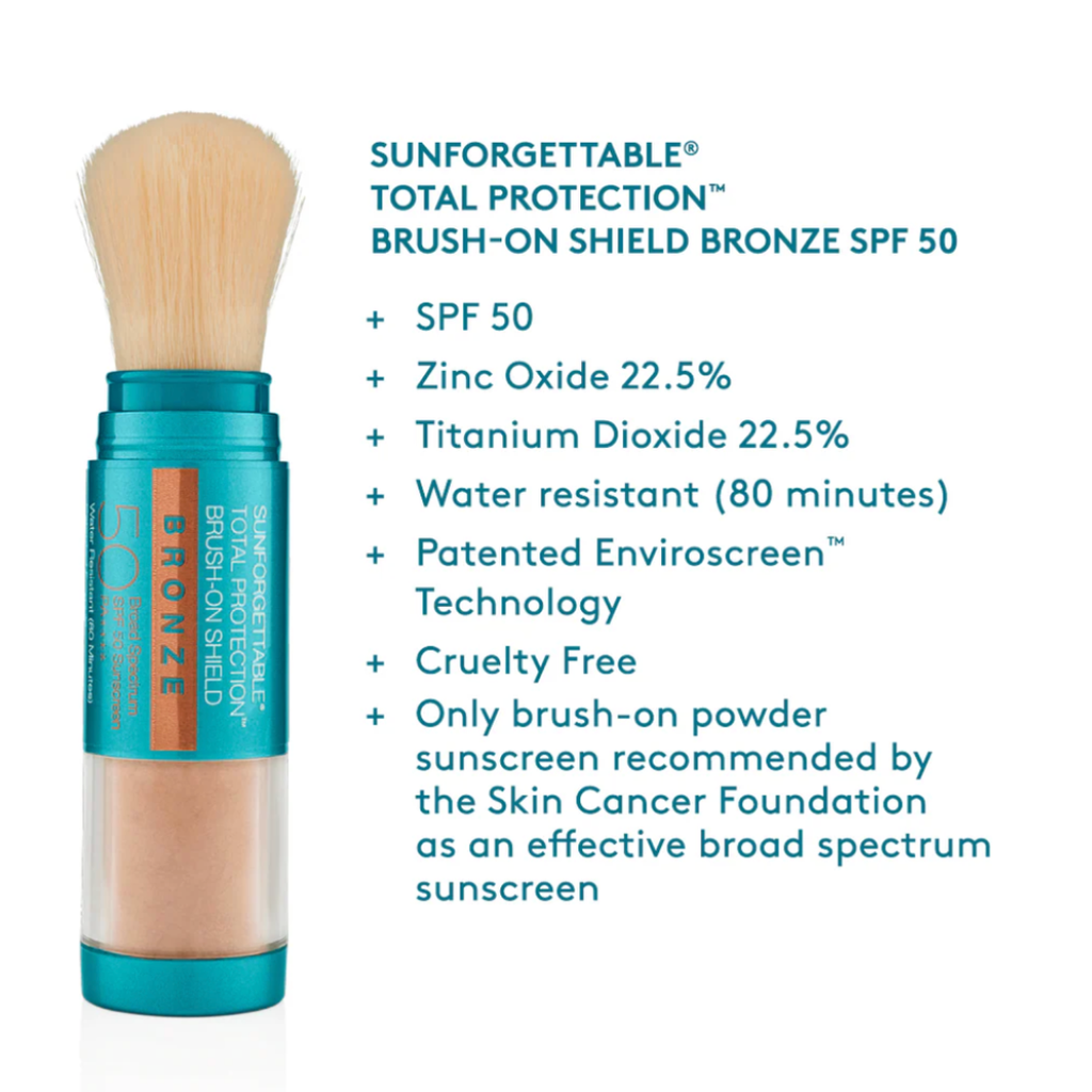 Sunforgettable Brush-On Shield Bronze SPF 50 texture