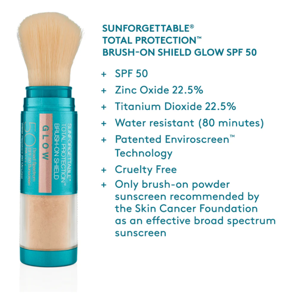 Sunforgettable Brush-On Shield Glow SPF 50 texture