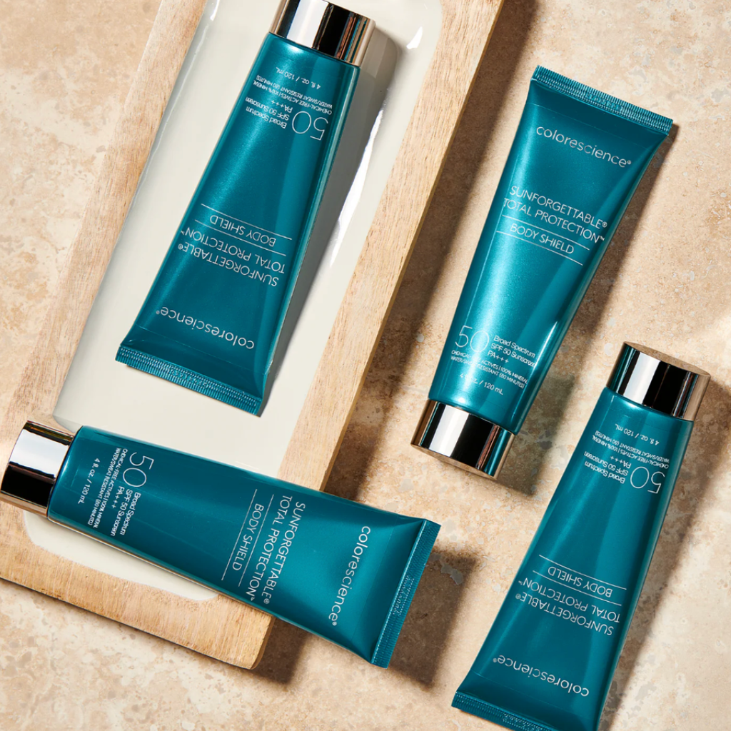 Sunforgettable Body Shield Classic SPF 50 packaging