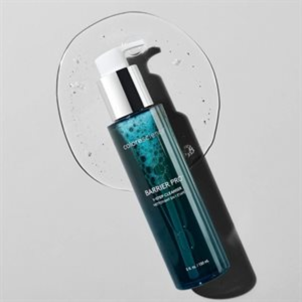 Barrier Pro 1-Step Cleanser bottle and pump