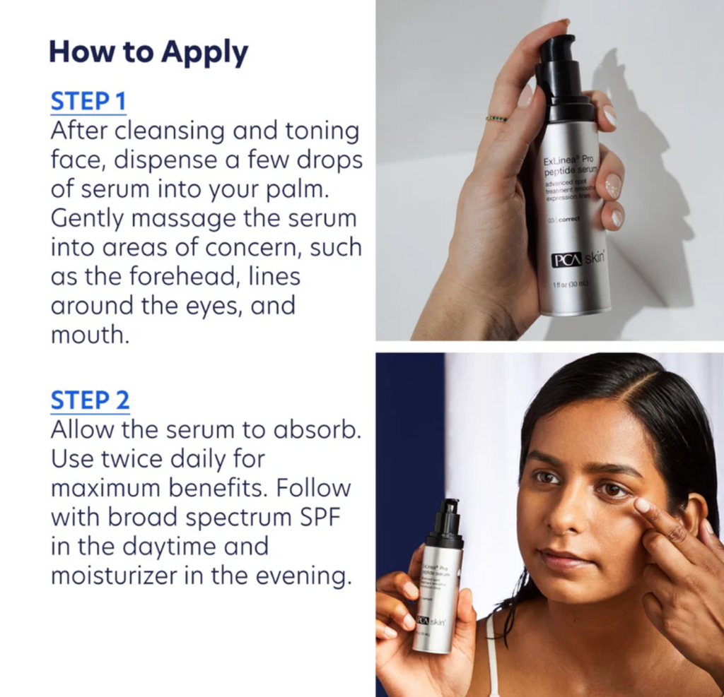 ExLinea Pro Peptide Serum ingredient detail