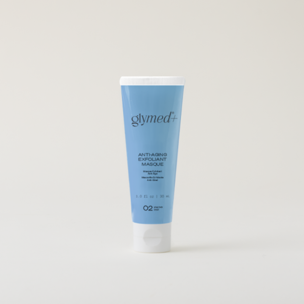 Anti-Aging Exfoliant Masque packaging and texture